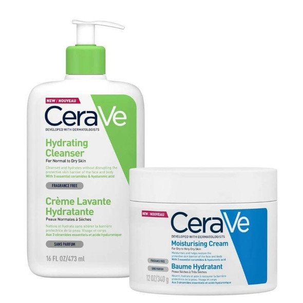 Cerave Cleanser Large Duo
