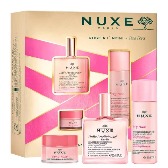 NUXE roze koorts cadeauset kerst 2023