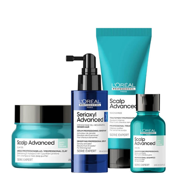 L'Oréal Professionnel serie expert trattamento avanzato per cuoio capelluto definitivo + shampoo da 100 ml gratuito