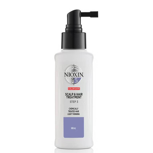 Nioxin System 5 Treatment for Chemically Treated Hair with Light Thinning 100ml