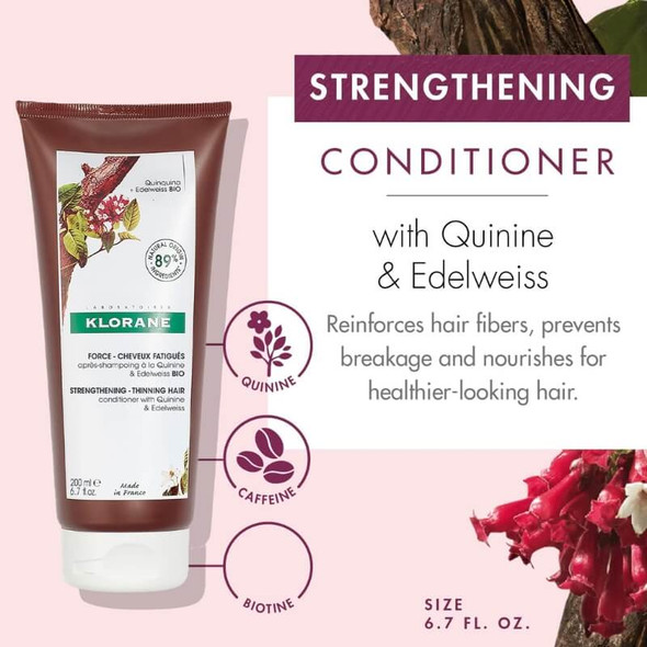 Klorane Quinine & Organic Edelweiss Conditioner 200ml