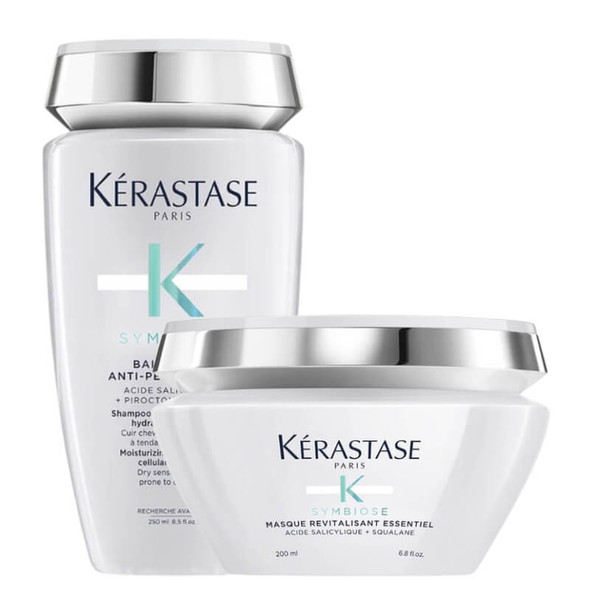 Kérastase Symbiose Duo Antipelliculaire Nettoyant et Nourrissant Cuir Chevelu Sec