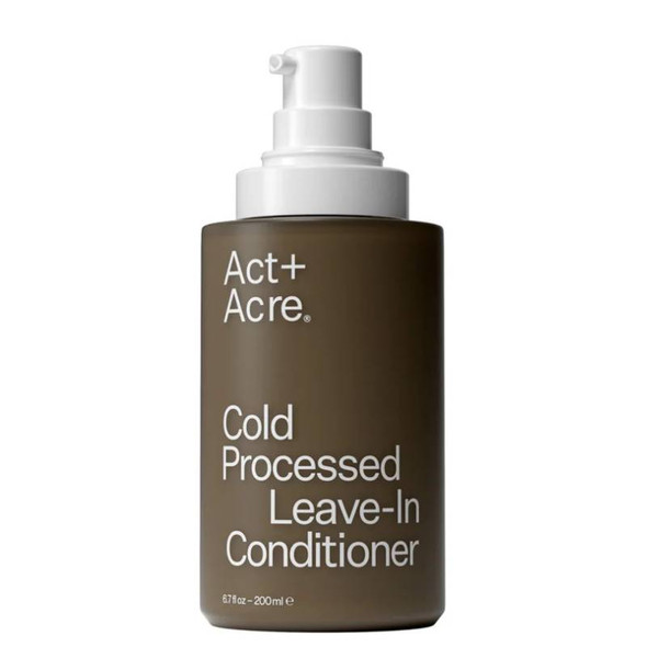 Act + acre 2% squaleen anti-frizz leave-in conditioner 200 ml