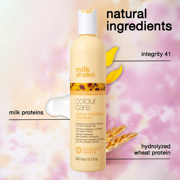 Milchshake-Farberhaltungsshampoo, 300 ml, Zutaten