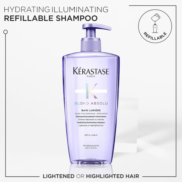 Kerastase Blond Absolu Bain Lumiere Shampoo And Cicaflash