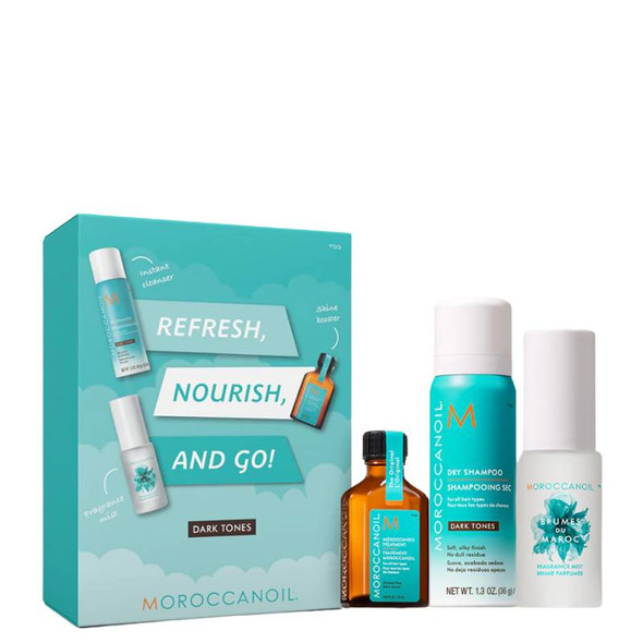 Moroccanoil Refresh, Nourish & Go Kit - Dark