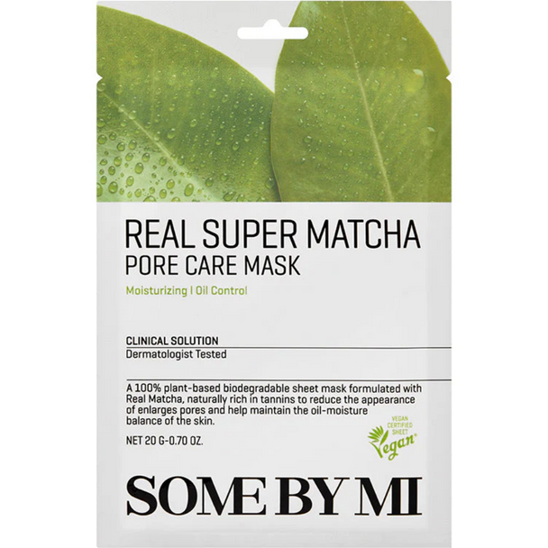 Some By Mi Real Super Matcha Pore Care Mask 20g Some By Mi Real Super Matcha Pore Care Mask 20g