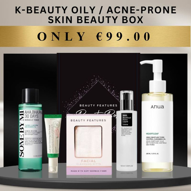 K-Beauty Oily / Acne-Prone Skin Beauty Box