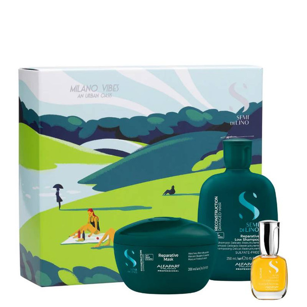Alfaparf Semi Di Lino  Gift Set 2025 Alfaparf Semi Di Lino  Gift Set 2025
