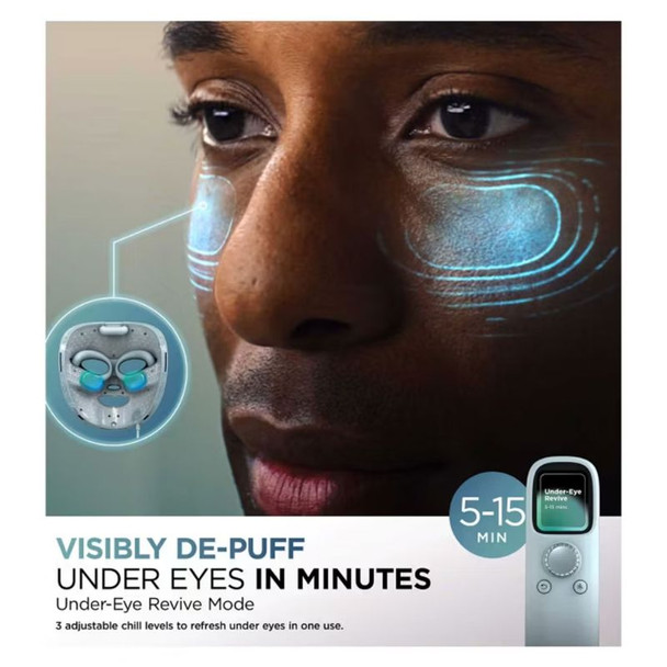 Shark CryoGlow LED Face Mask - Blue Frost 3