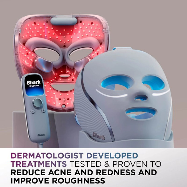 Shark CryoGlow LED Face Mask- Lilac Chill 4