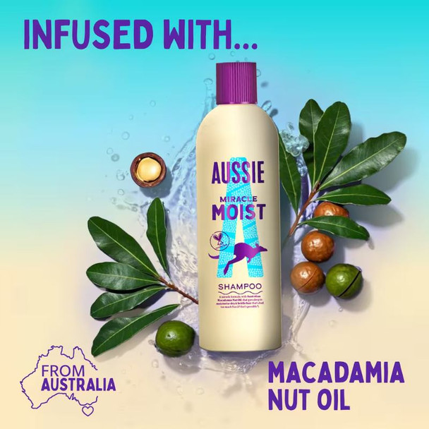 Aussie Shampoo Miracle Moist 300ml 4