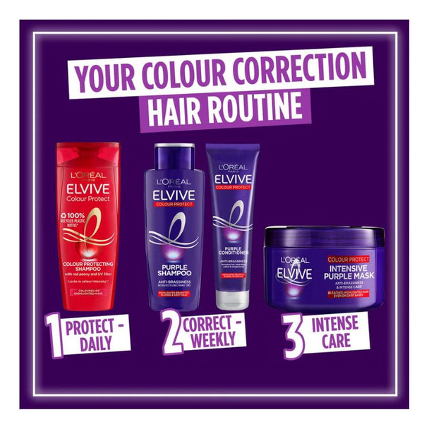 L'Oreal Elvive Shampoo Purple 200ml 3