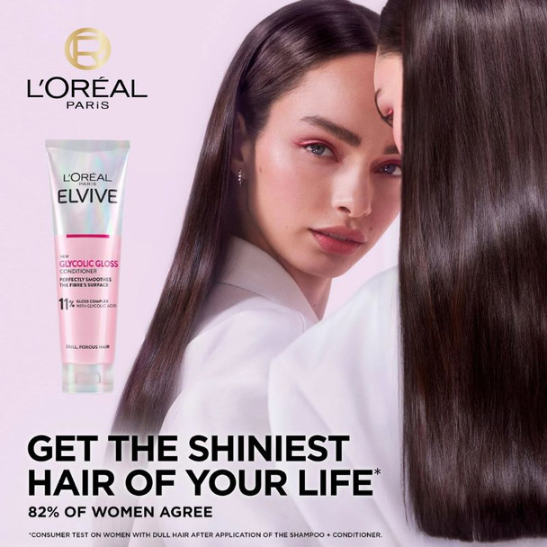 L'Oreal Elvive Glycolic Gloss Conditioner 150ml 4