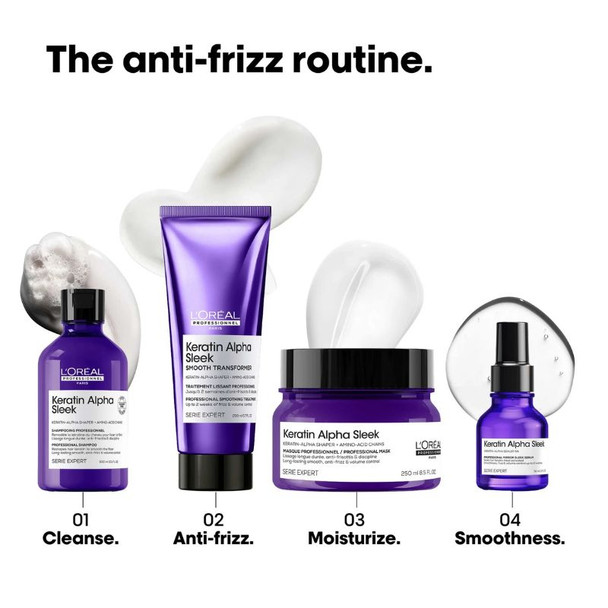 L'Oréal Professionnel Keratin Alpha Sleek Smooth Transformer Treatment 200ml 2