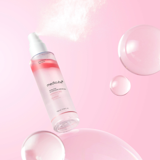 Medicube PDRN Pink Glutathione Serum Mist 100ml 4