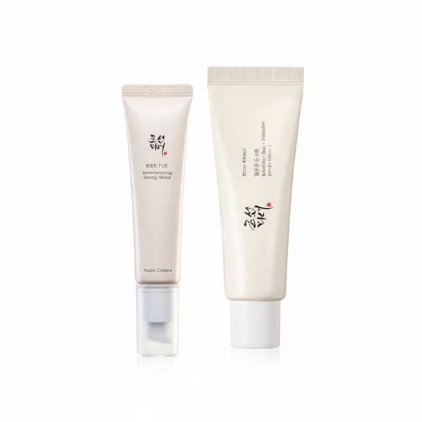 Beauty of Joseon Revive Eye Serum Ginseng + Retinal & Beauty of Joseon Relief Sun Rice + Probiotics SP50+ PA ++++ 50ml Duo