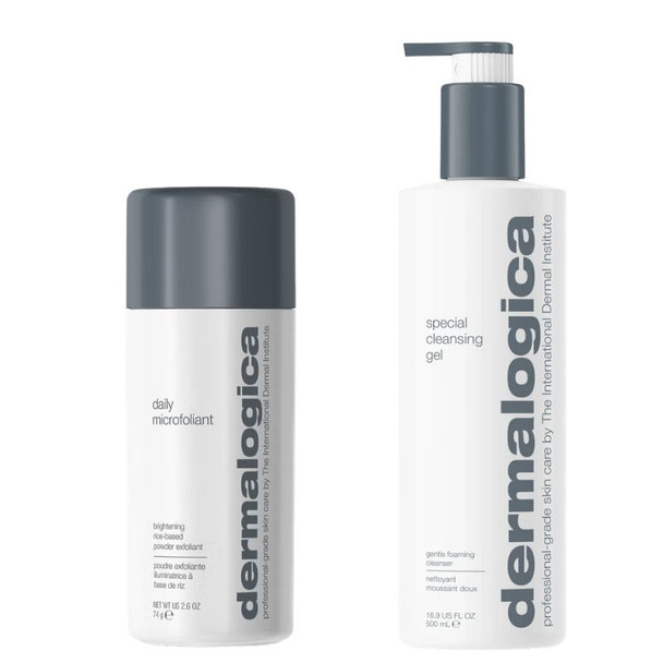 Dermalogica Special Cleansing Gel 500ml & Daily Microfoliant 74g Duo