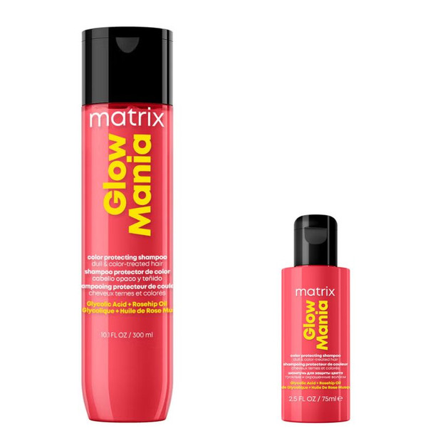 Matrix Glow Mania Shampoo 300ml & FREE Mini 75ml Shampoo
