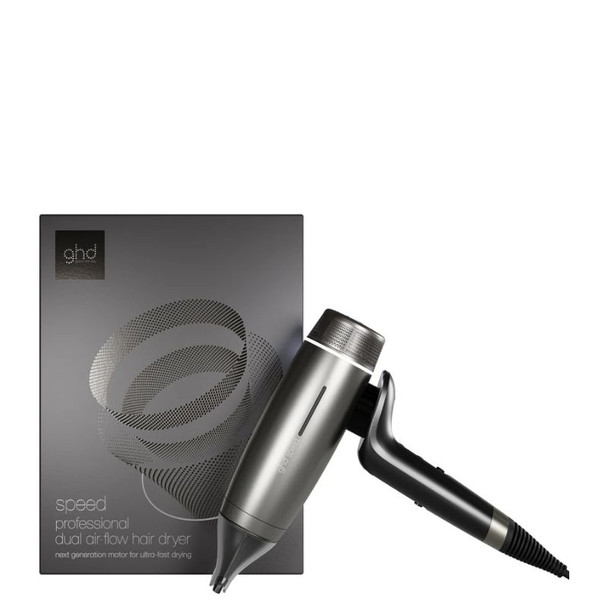 GHD Speed Hair Dryer - Metallic Black