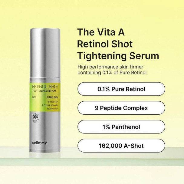 Celimax The Vita-A Retinol Shot Tightening Serum 30ml 3