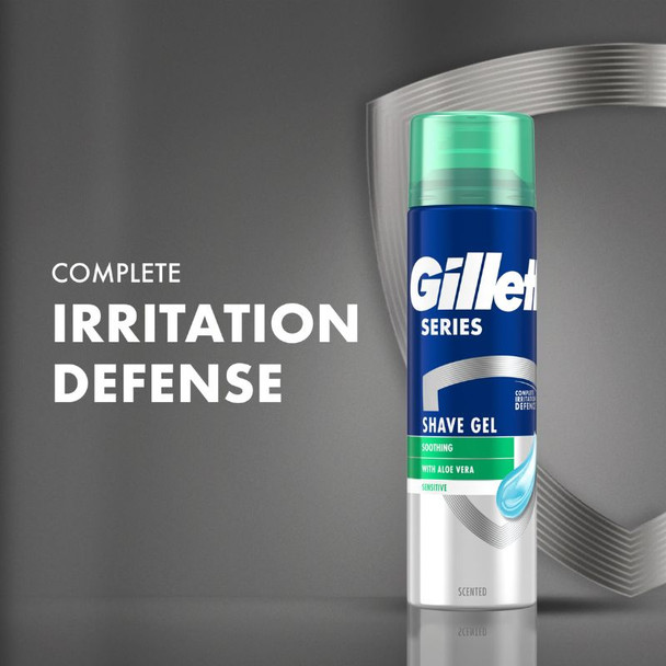 Gillette Series Soothing Shaving Gel 200ml 2
