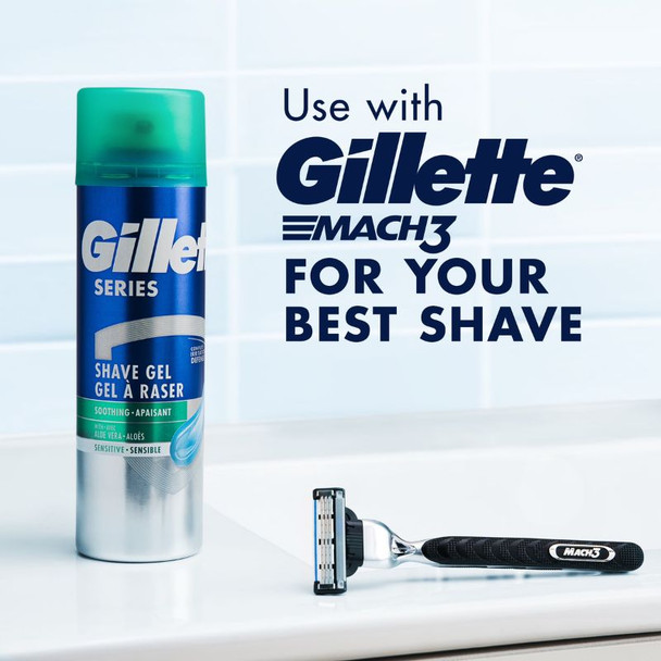 Gillette Series Soothing Shaving Gel 200ml 3