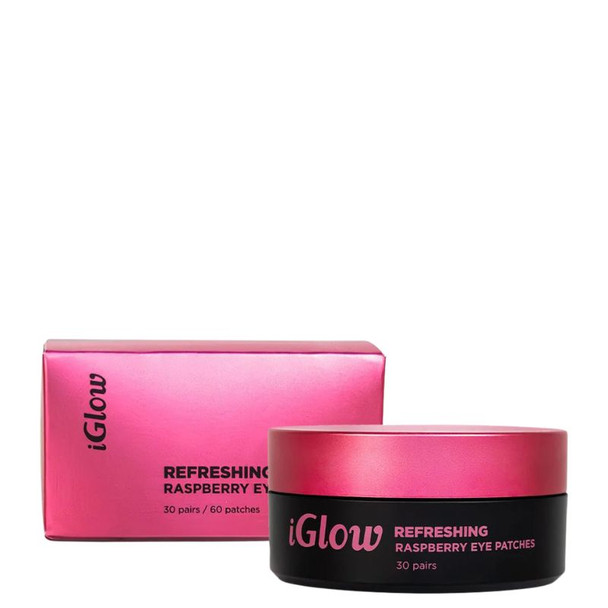 iGlow Refreshing Raspberry Eye Patches