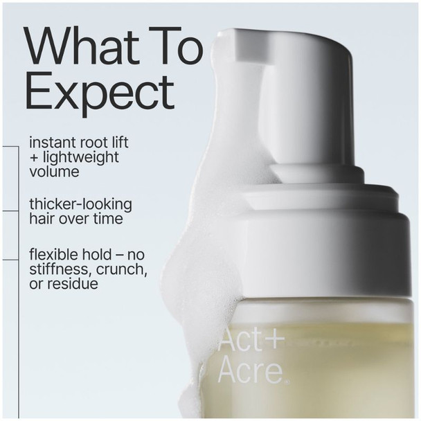 Act + Acre Stem Cell Thickening Foam 118ml 5