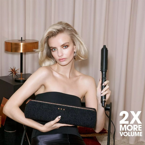 GHD Rise Gift Set 2026 With FREE Bag & Oval Brush - Black 2