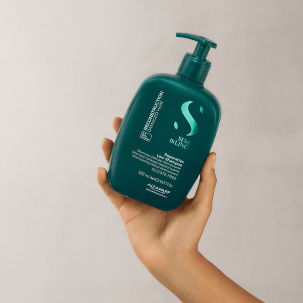 Alfaparf Semi Di Lino Reconstruction Shampoo 500ml 4