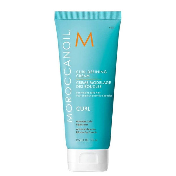 Crema definidora de rizos Moroccanoil tamaño viaje 75ml