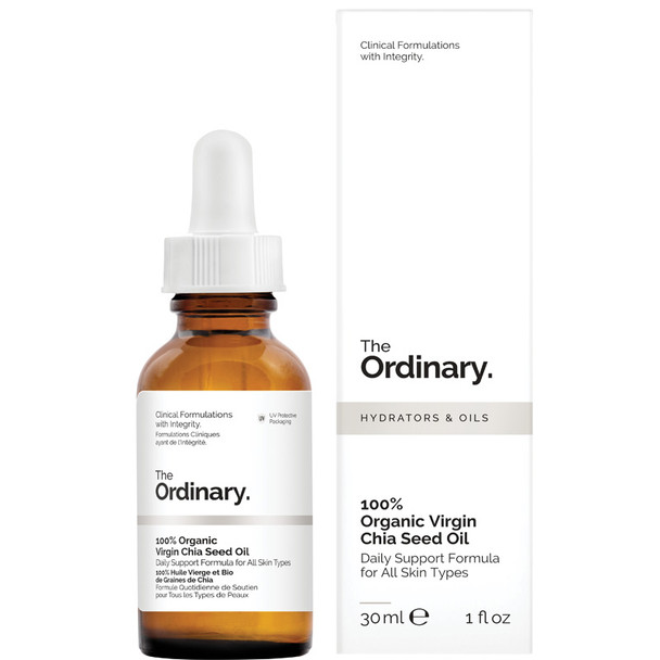 Huile de graines de chia vierge 100% biologique The Ordinary - 30ml