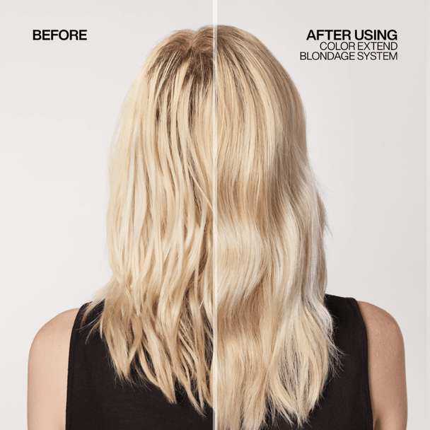 Shampoo Redken Color Extend Blondage 300ml antes/depois