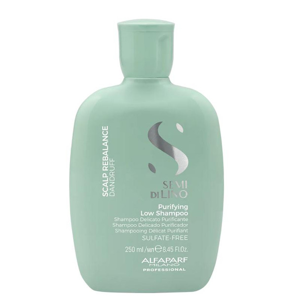 Alfaparf shampooing purifiant rééquilibrant le cuir chevelu semi di lino 250 ml 