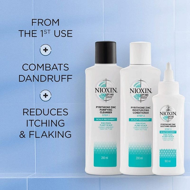 Nioxin Scalp Recovery 3-Step System Kit what it does