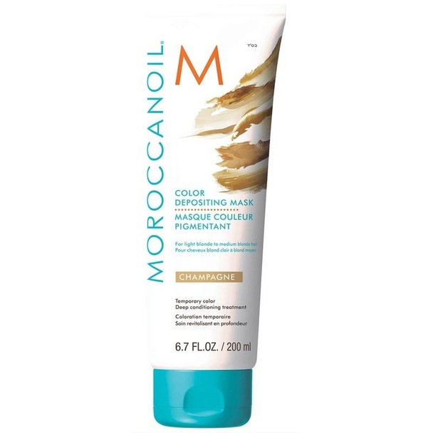 Masque Déposant Couleur Moroccanoil - Champagne 200 ml