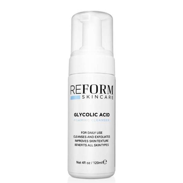  Producto Reform Skincare limpiador espumoso ácido glicólico 120ml