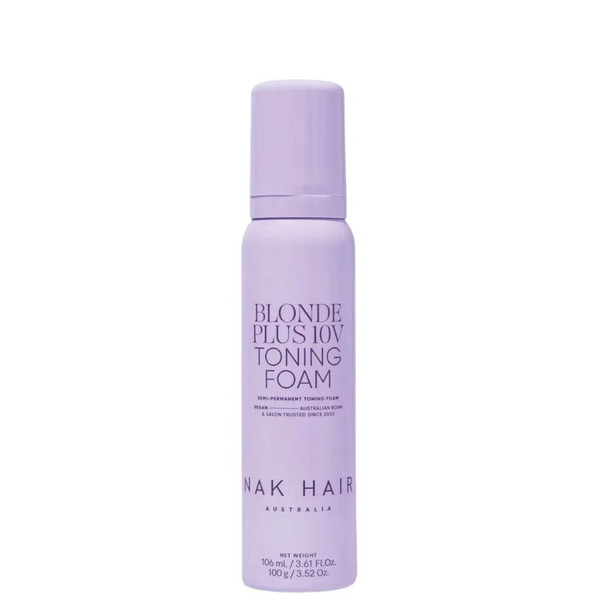 NAK Blonde Plus10v Toning Foam 106ml