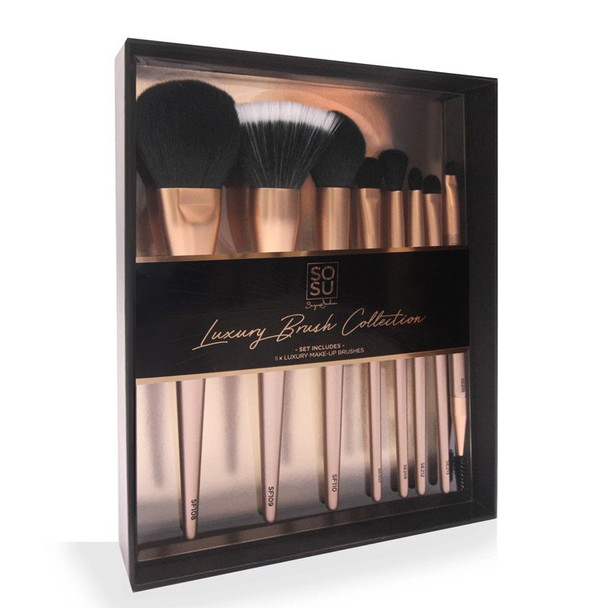 So Sue Me Luxury Brush Collection 8 Piece Box