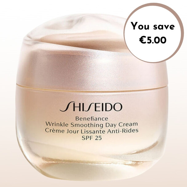Shiseido Benefiance Wrinkle Smoothing Day Cream Spf 25 50ml Sale