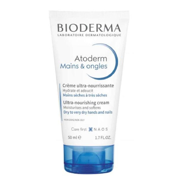 Bioderma atoderm creme mãos e unhas 50ml