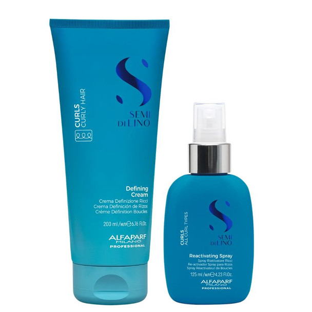 Alfaparf Semi di Lino Curls Leave-In Bundle