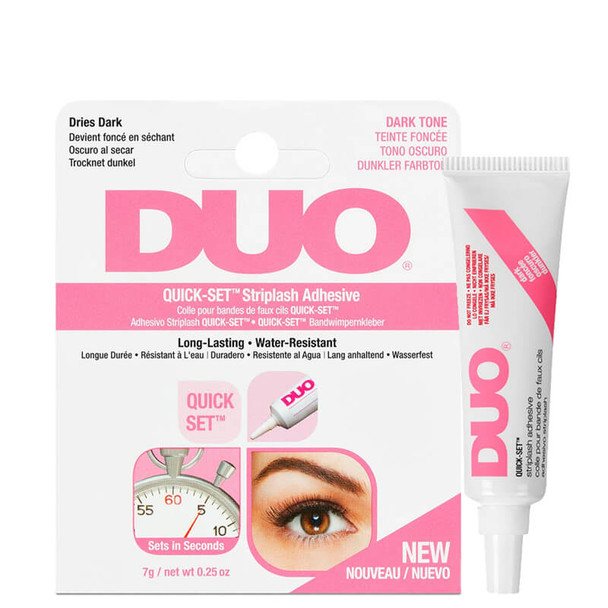 Duo adhesivo striplash de fijación rápida oscuro 7g