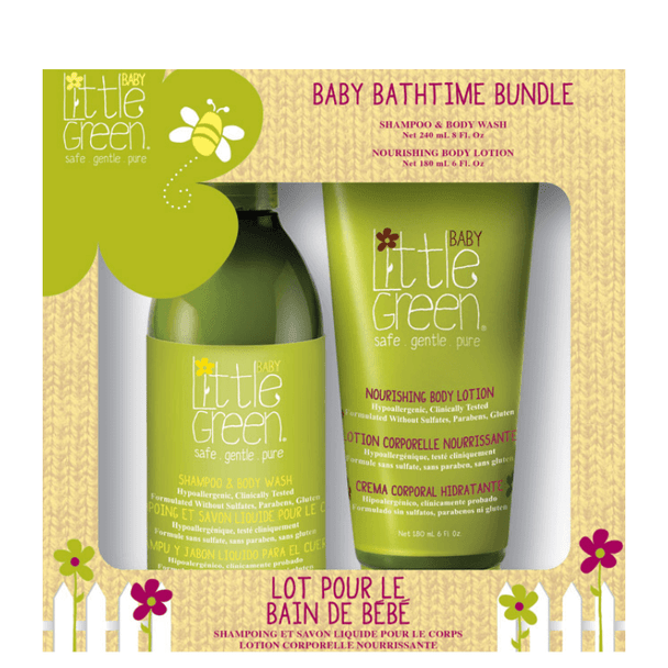 Little Green Baby Baby Bathtime Bundle