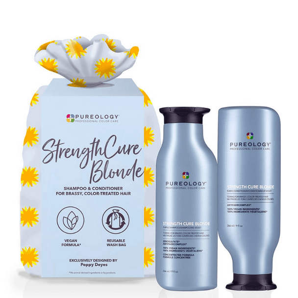 Duo de shampoing et revitalisant pour blondes Pureology Strength Cure