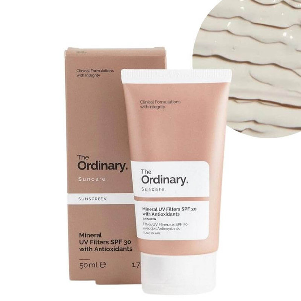 The Ordinary Mineral UV Filters SPF 30 with Antioxidants - 50ml Product