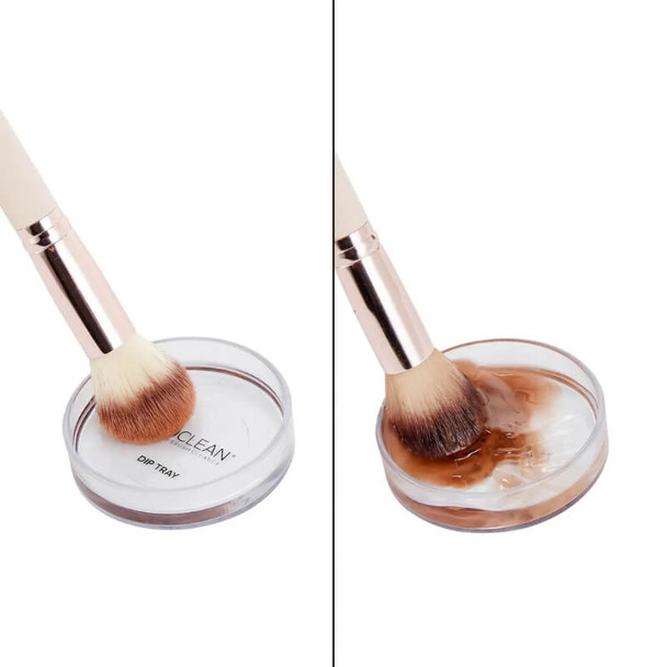 Limpiador de brochas de maquillaje Isoclean con tapa fácil de verter 275 ml 2