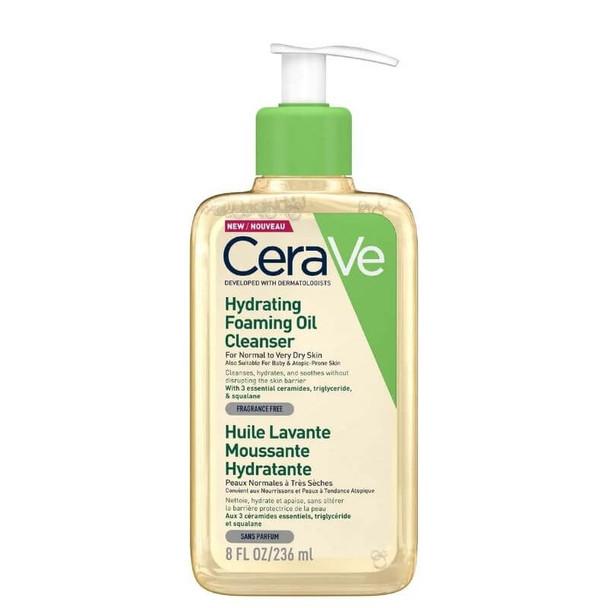 CeraVe Hydrating Foaming Oil Cleanser - 236ml