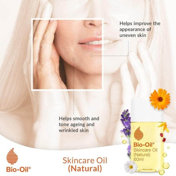 Óleo de cuidado da pele Bio Oil natural